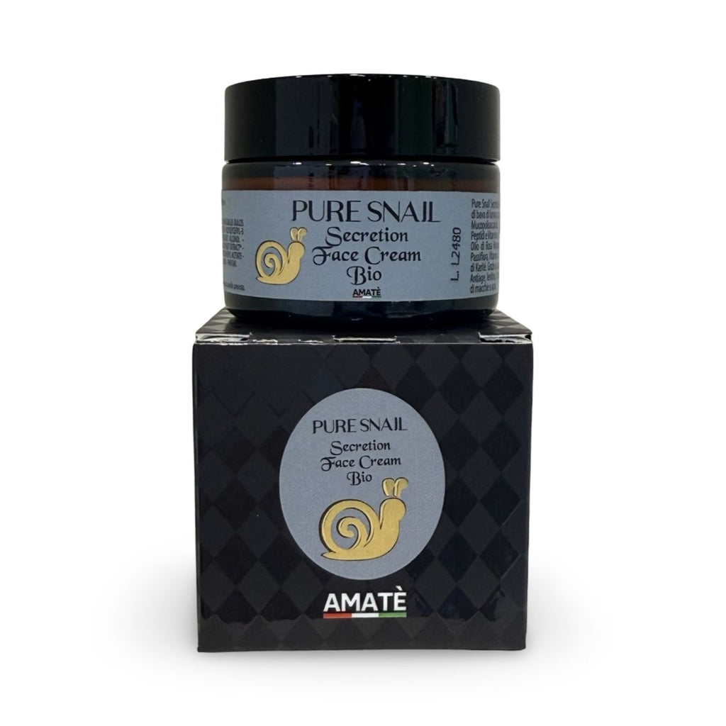 Pure Snail Secretion Face Cream Bio - Crema Viso Bio Bava di Lumaca Pura