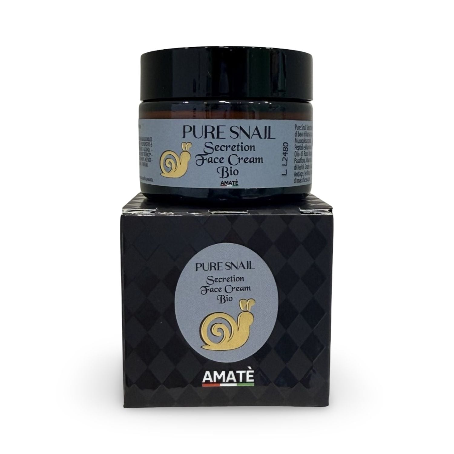 Pure Snail Secretion Face Cream Bio - Crema Viso Bio Bava di Lumaca Pura