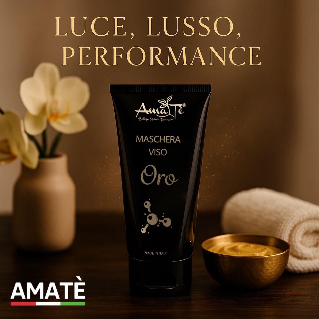 Maschera Viso Oro Colloidale